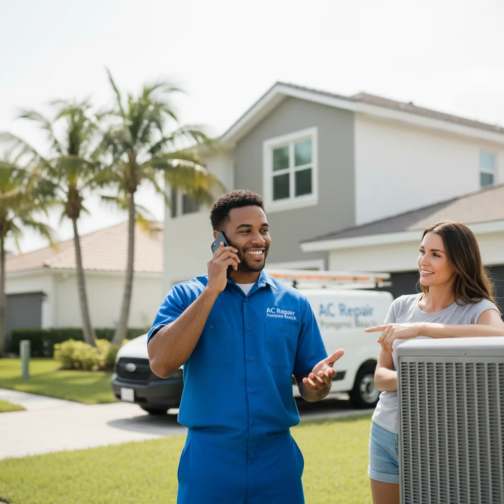 AC Repair Pompano Beach customer support in Florissant